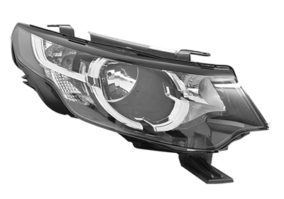 Phare avant droit, led, lampes h15 + h7
