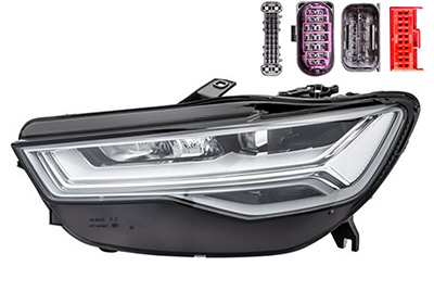 Phare avant gauche, led
