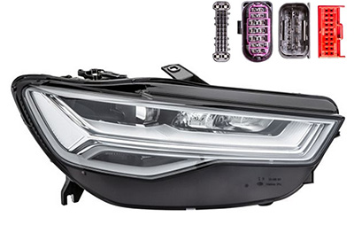 Phare avant droit, led