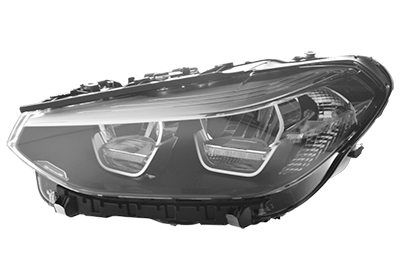 Phare avant gauche, h7/led
