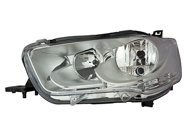 Phare avant gauche, lampes h7+h1, avec led