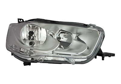Phare avant droit, lampes h7+h1, avec led