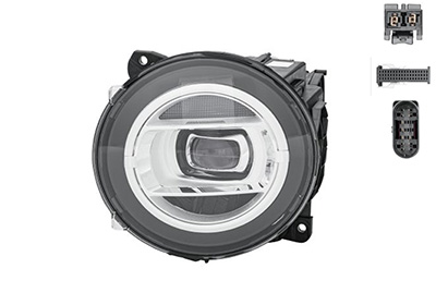 Phare avant gauche, led