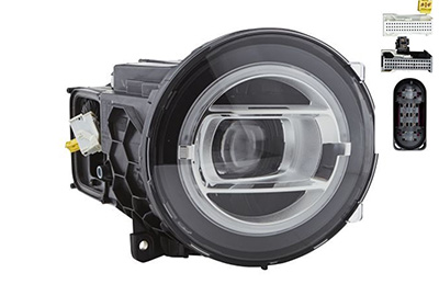 Phare avant droit, led, night package