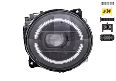 Phare avant droit, led, matrix, night package