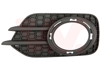 Grille de pare-chocs avant gauche, avec emplacement antibrouillard, avec emplacement chrome