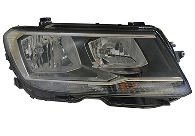 Phare avant droit, lampe h7/h7