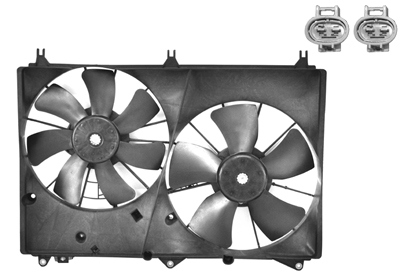 Cadre avec double ventilateur, modèle 1.6/2.0 /2.4/3.2