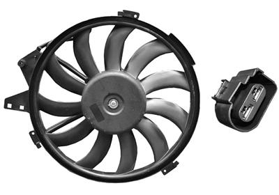 Moteur avec hélice de ventilateur, modèle 1.4/1.6 fsi avec climatisation