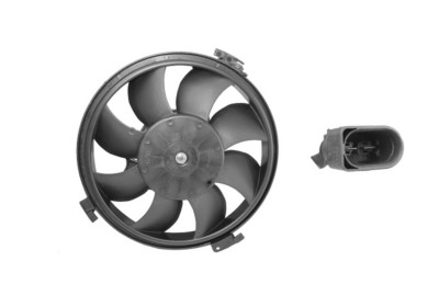 Moteur avec hélice ventilateur, fiche rectangulaire