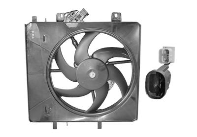Cadre avec hélice et moteur ventilateur