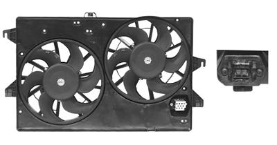 Cadre avec hélice et moteur ventilateur