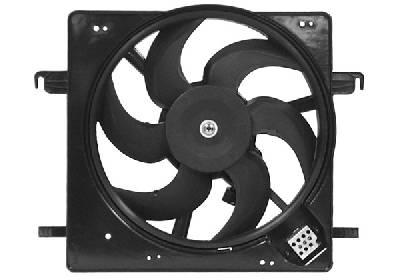 Cadre avec hélice et moteur ventilateur, modèle avec climatisation
