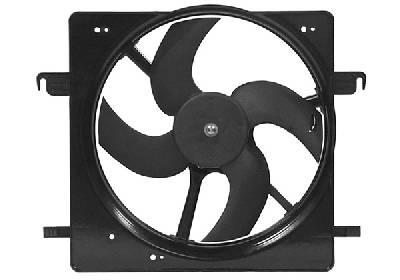 Cadre avec hélice et moteur ventilateur, modèle sans climatisation