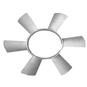 Hélice pour ventilateur moteur, modèle 208D/308D/408D  (3 trous)