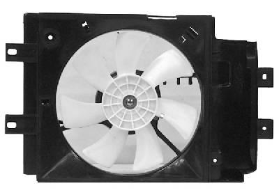 Cadre avec hélice et moteur ventilateur, modèle avec climatisation