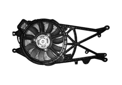 Moteur avec hélice ventilateur, devant le radiateur, modèle 1.3Cdti/1.7Dti/1.7Cdti