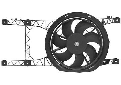 Cadre avec hélice et moteur ventilateur