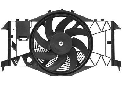 Cadre avec hélice et moteur ventilateur, modèle diesel sans climatisation