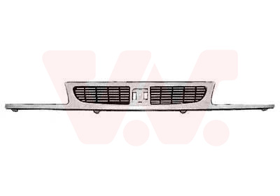 Grille de calandre , a peindre, complète
