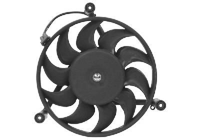 Moteur avec hélice ventilateur, 280Mm 200W, avec support 3 trous