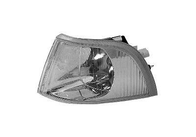 Feu clignotant avant gauche, verre transparent