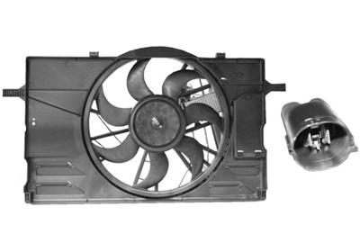 Cadre avec hélice et moteur ventilateur