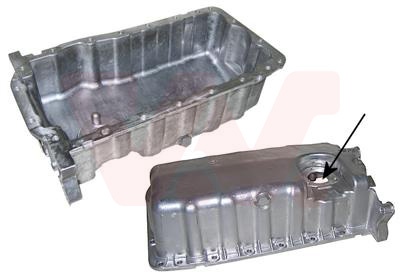 Carter d'huile en aluminium, modèle 1.6 / 1.9 Tdi, avec trou pour détecteur de niveau d'huile